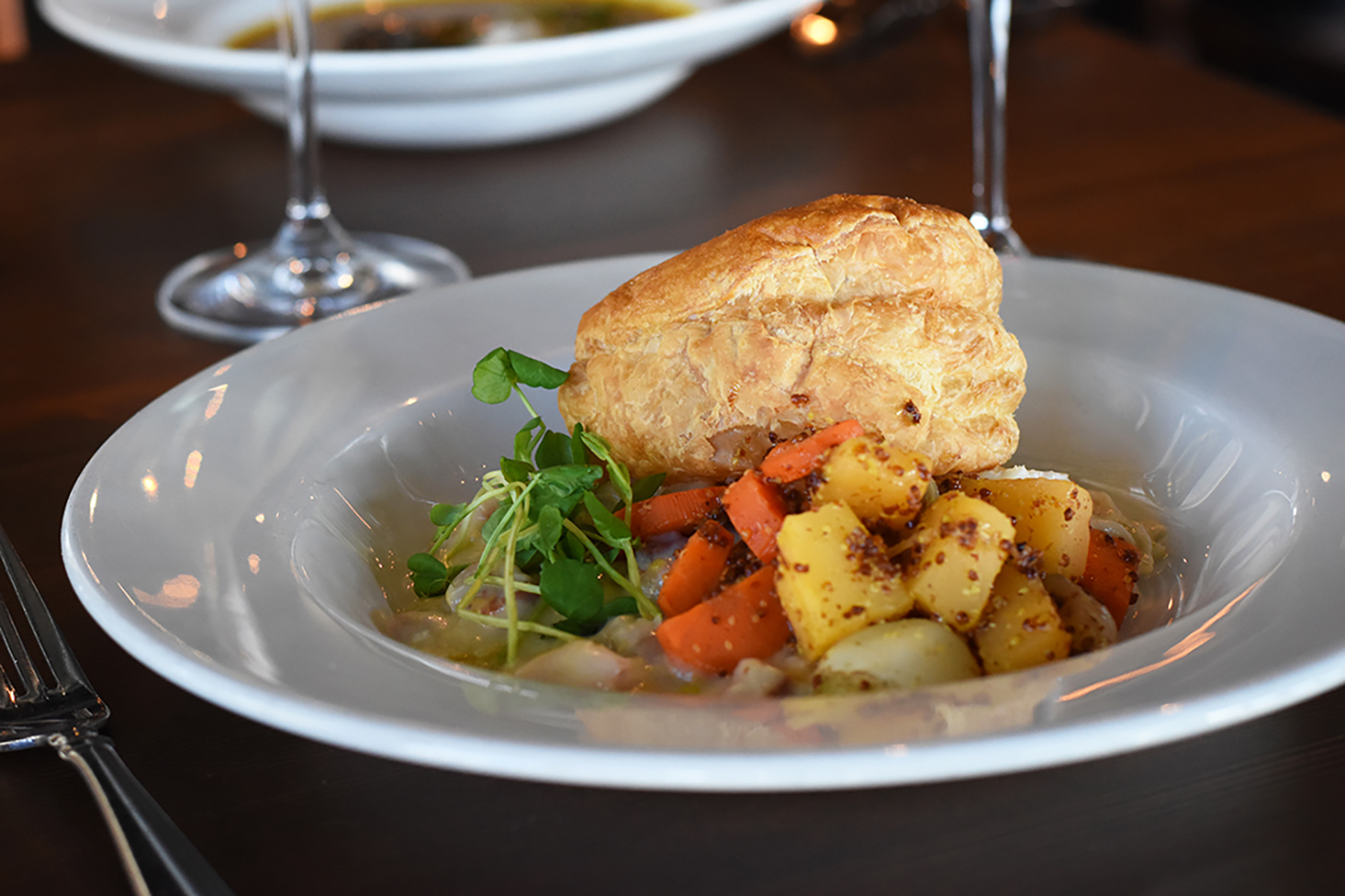 Lakehouse Calgary - chicken pot pie - Winter comfort meals