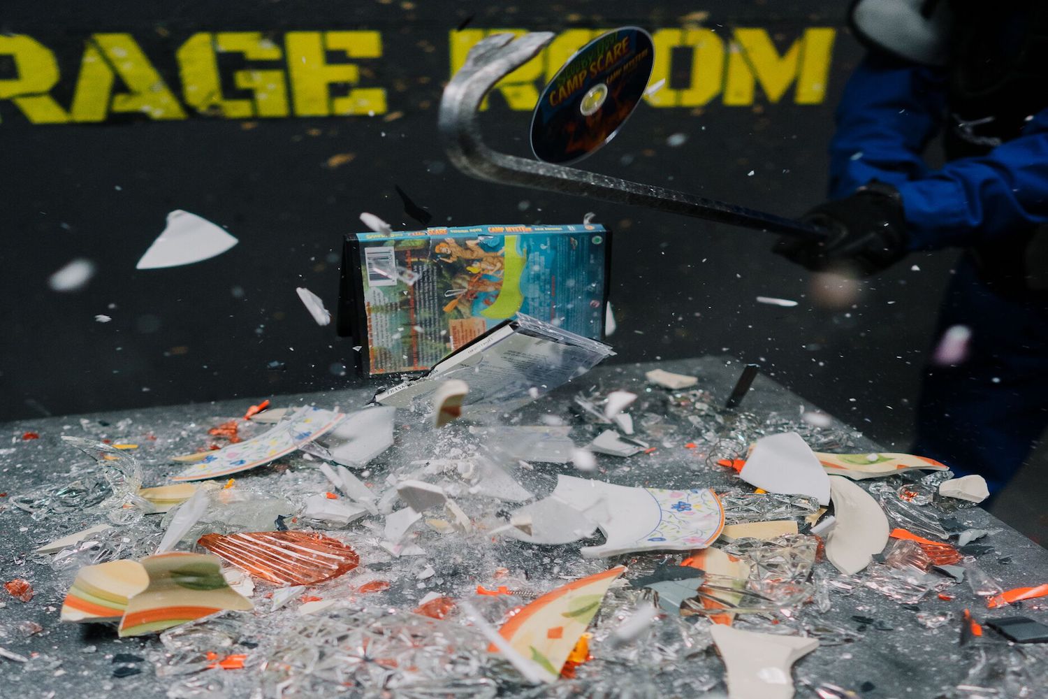 rage room calgary thundrdome amusements