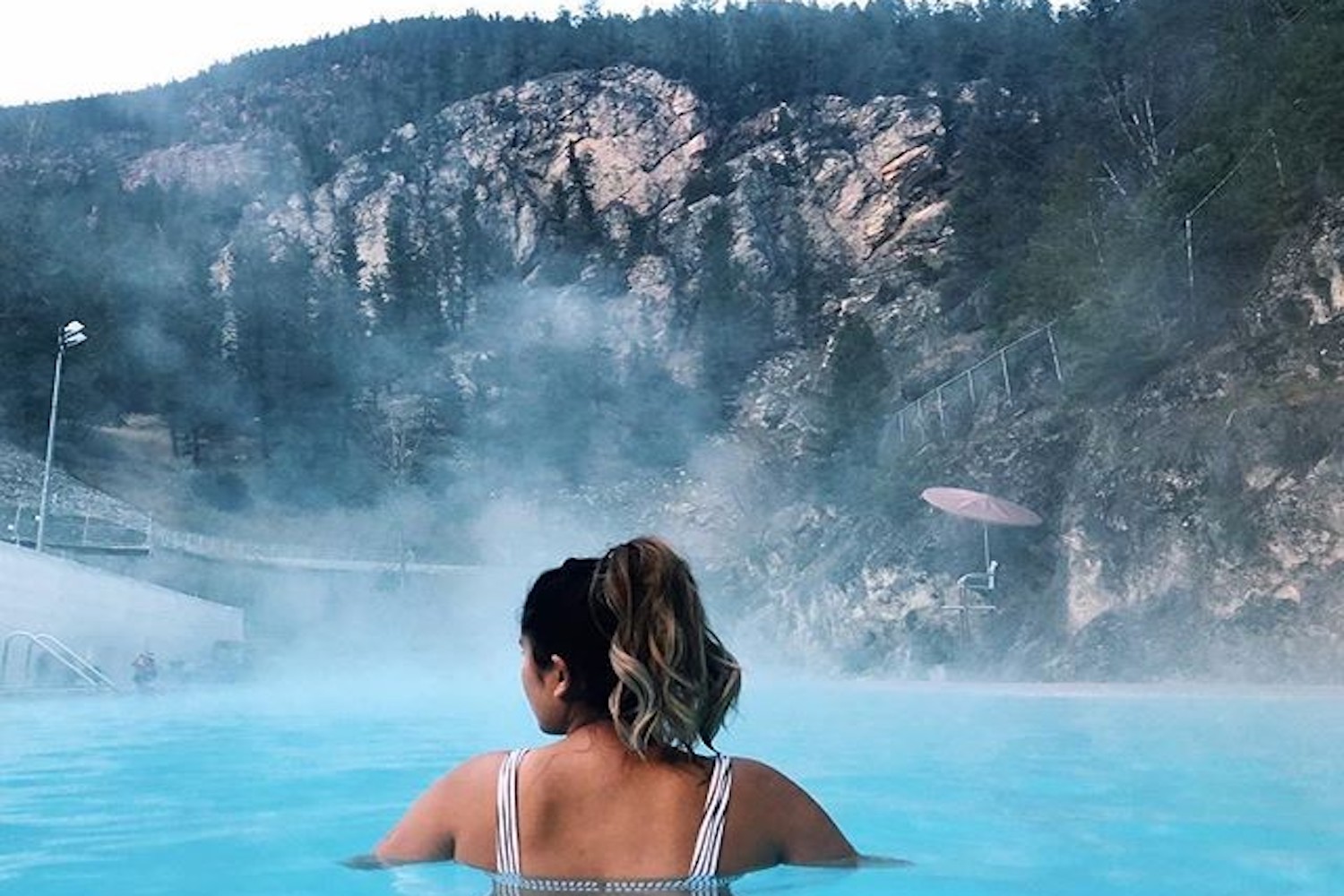 radium hot springs girl