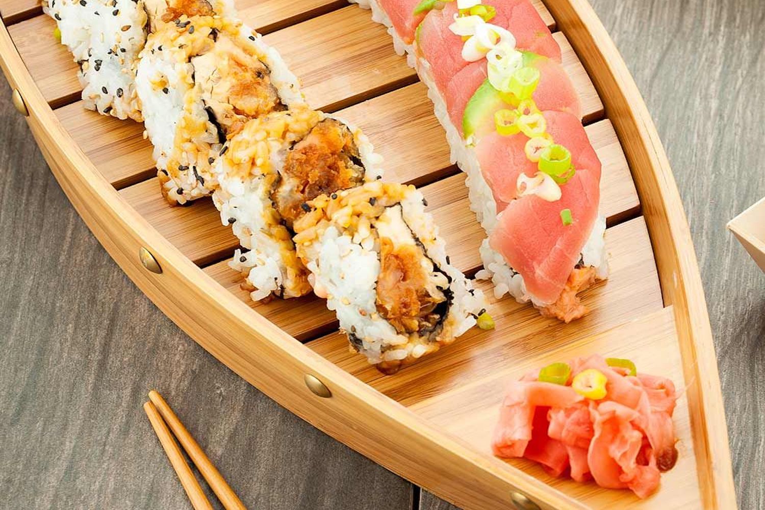 misato sushi boat calgary