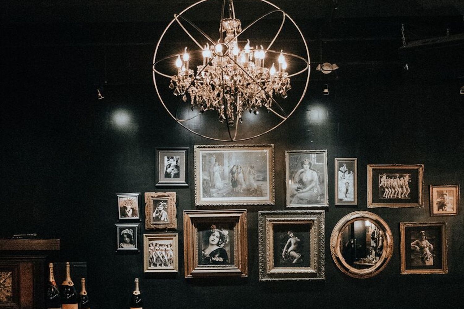 untitled champagne lounge décor