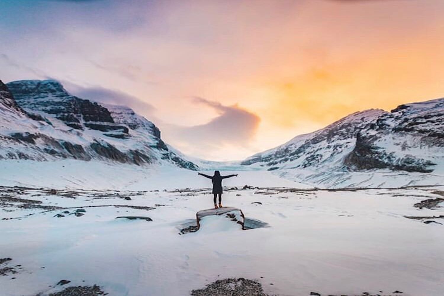 athabasca glacier banff