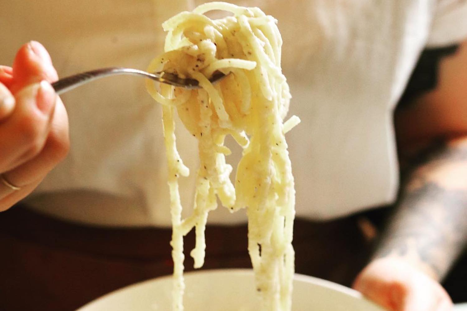 cacio e pepe bread and circus