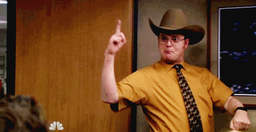 dwight cowboy the office