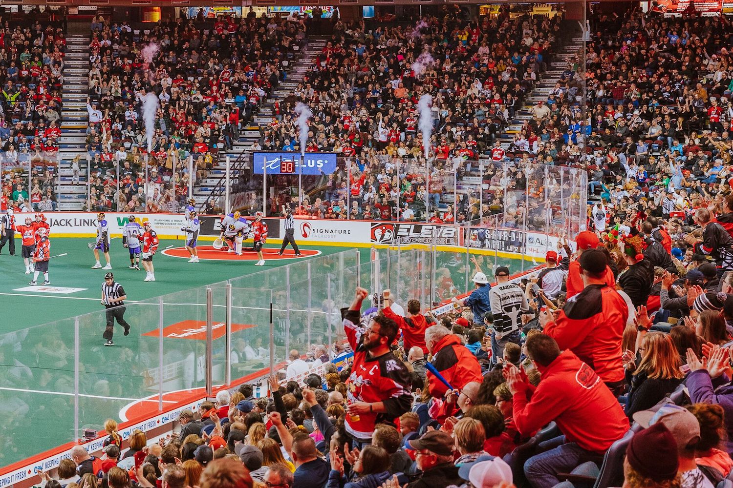 roughnecks lacrosse calgary st. patty's