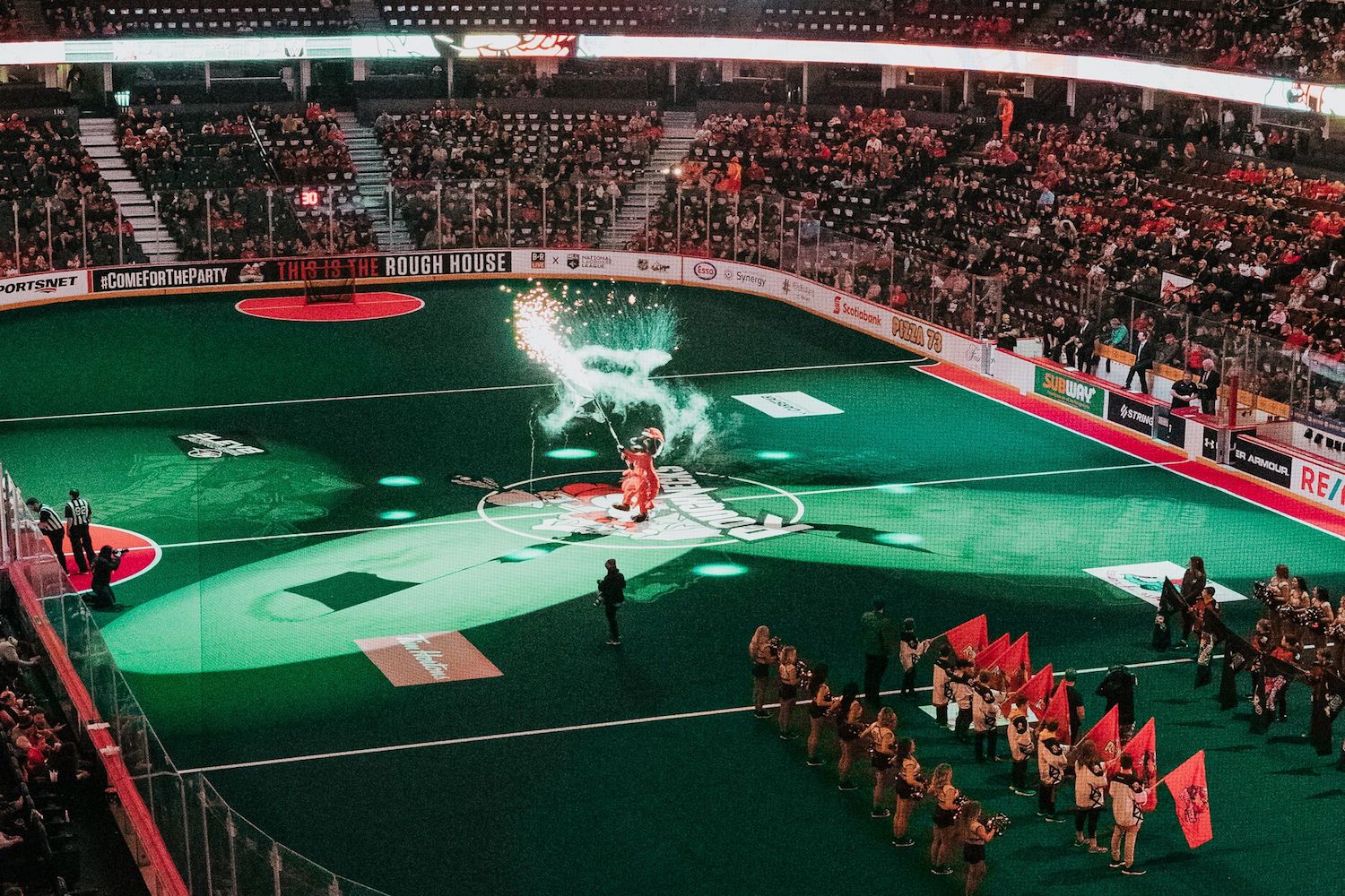 roughnecks game saddledome calgary
