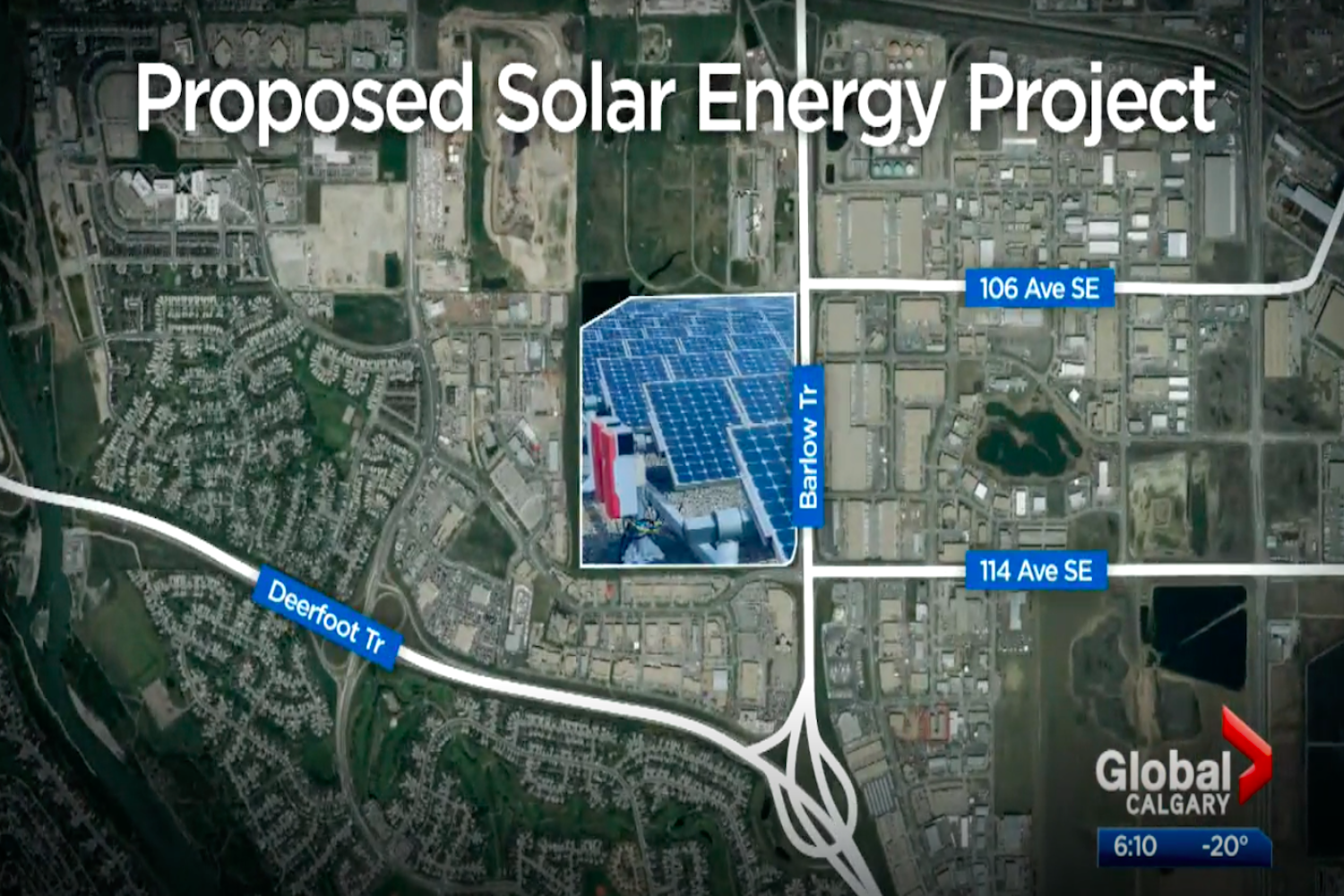 solar panel calgary project