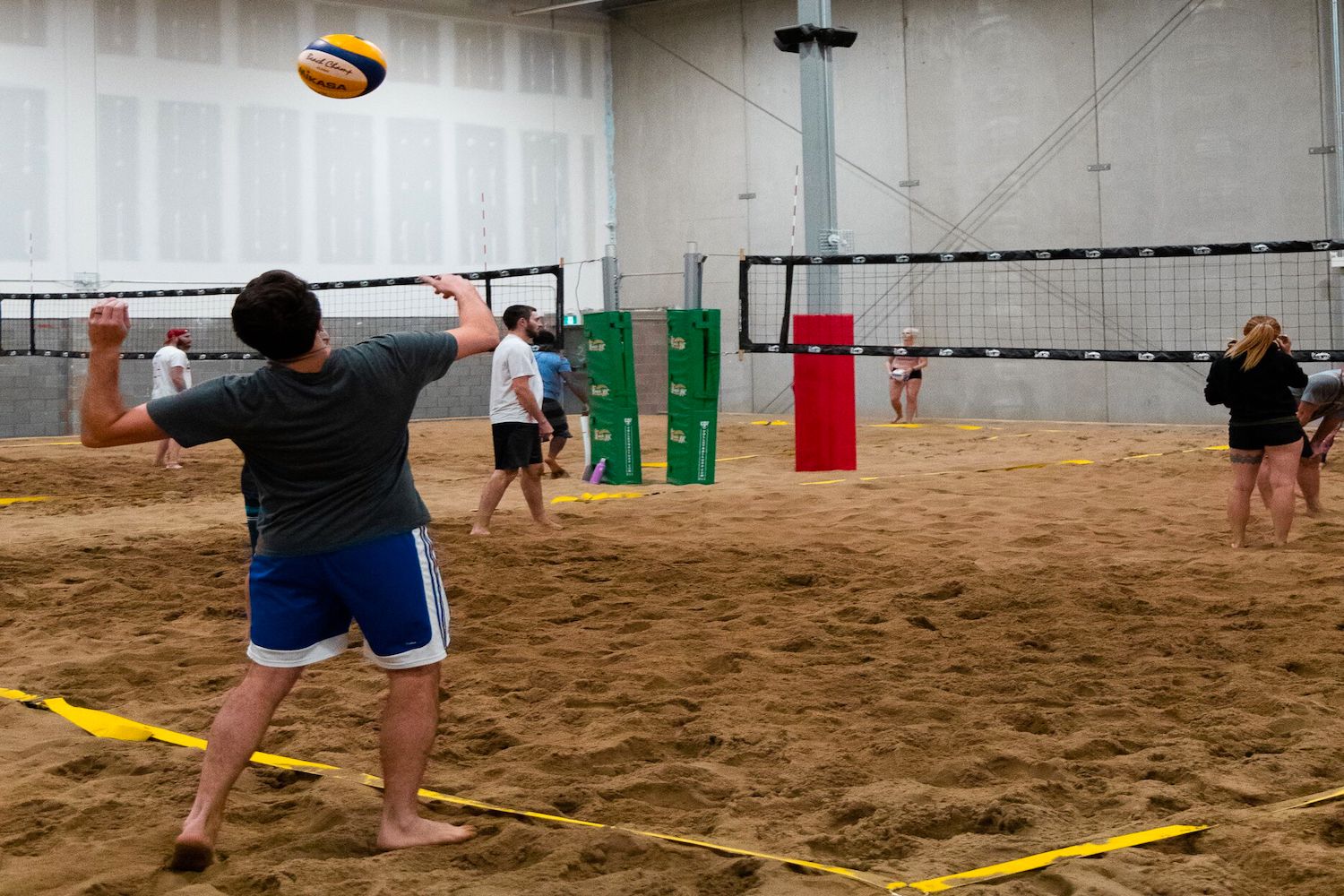 volleyball the beach yyc