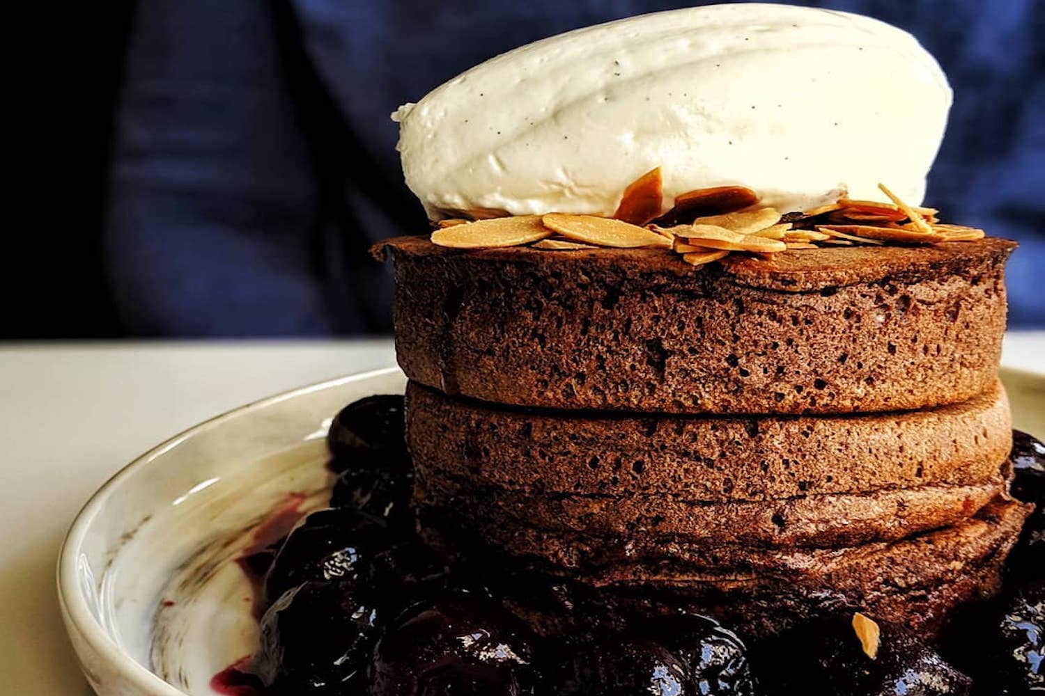 bite of the week chocolate souffle pancakes