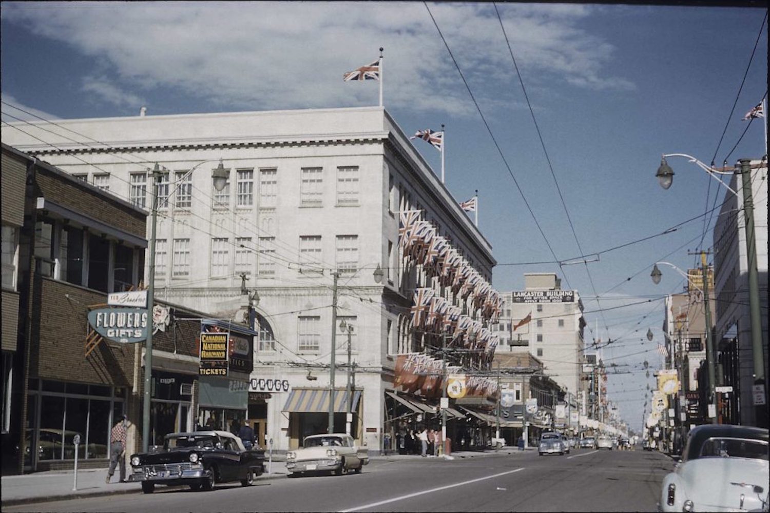 calgary eatons downtown 1950