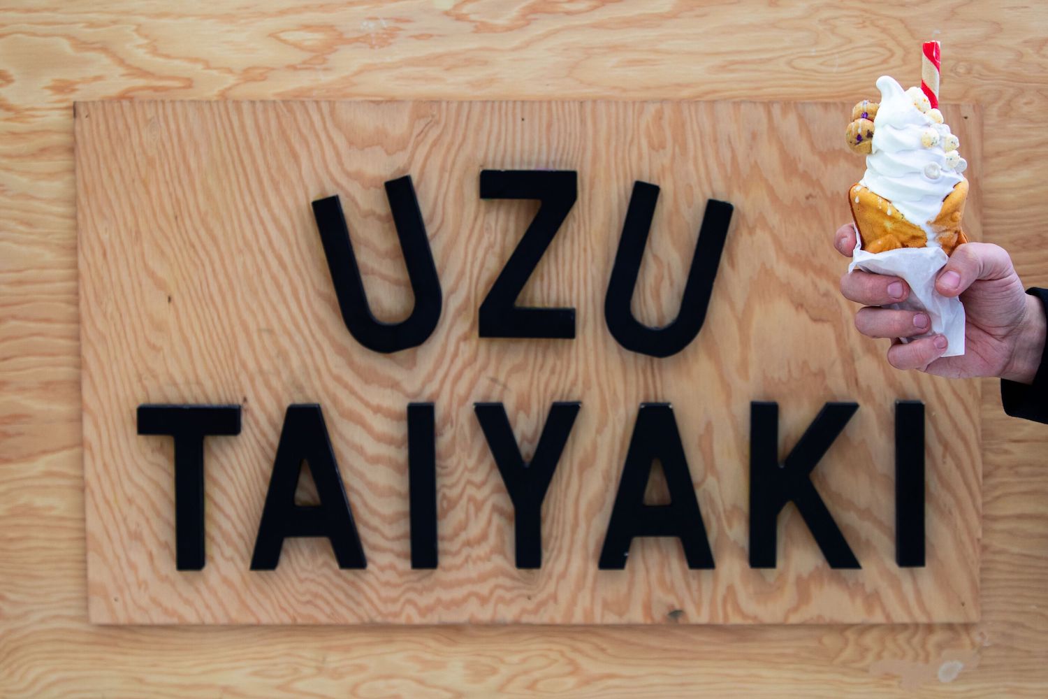taiyaki cone fish ice cream