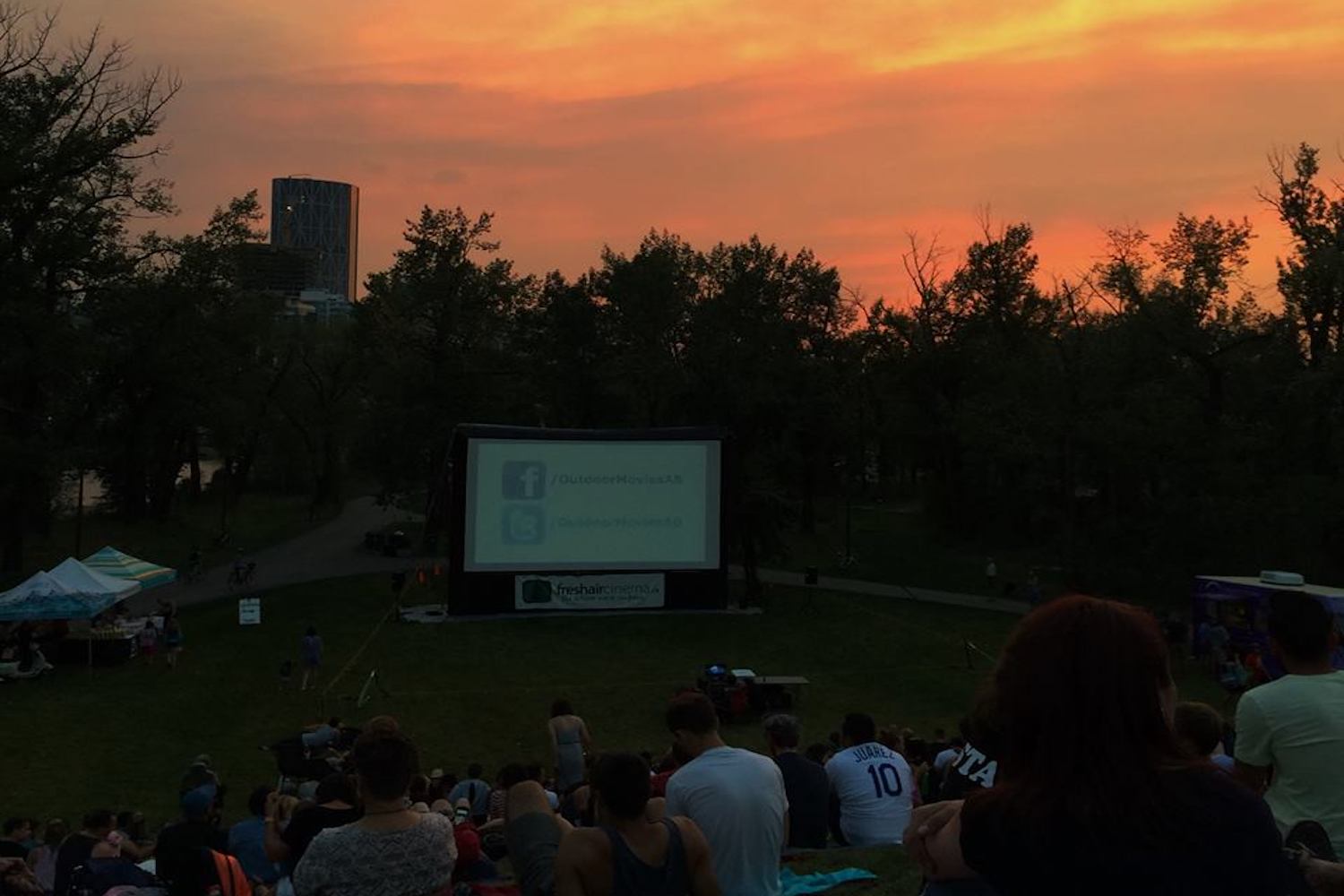 outdoor movies calgary