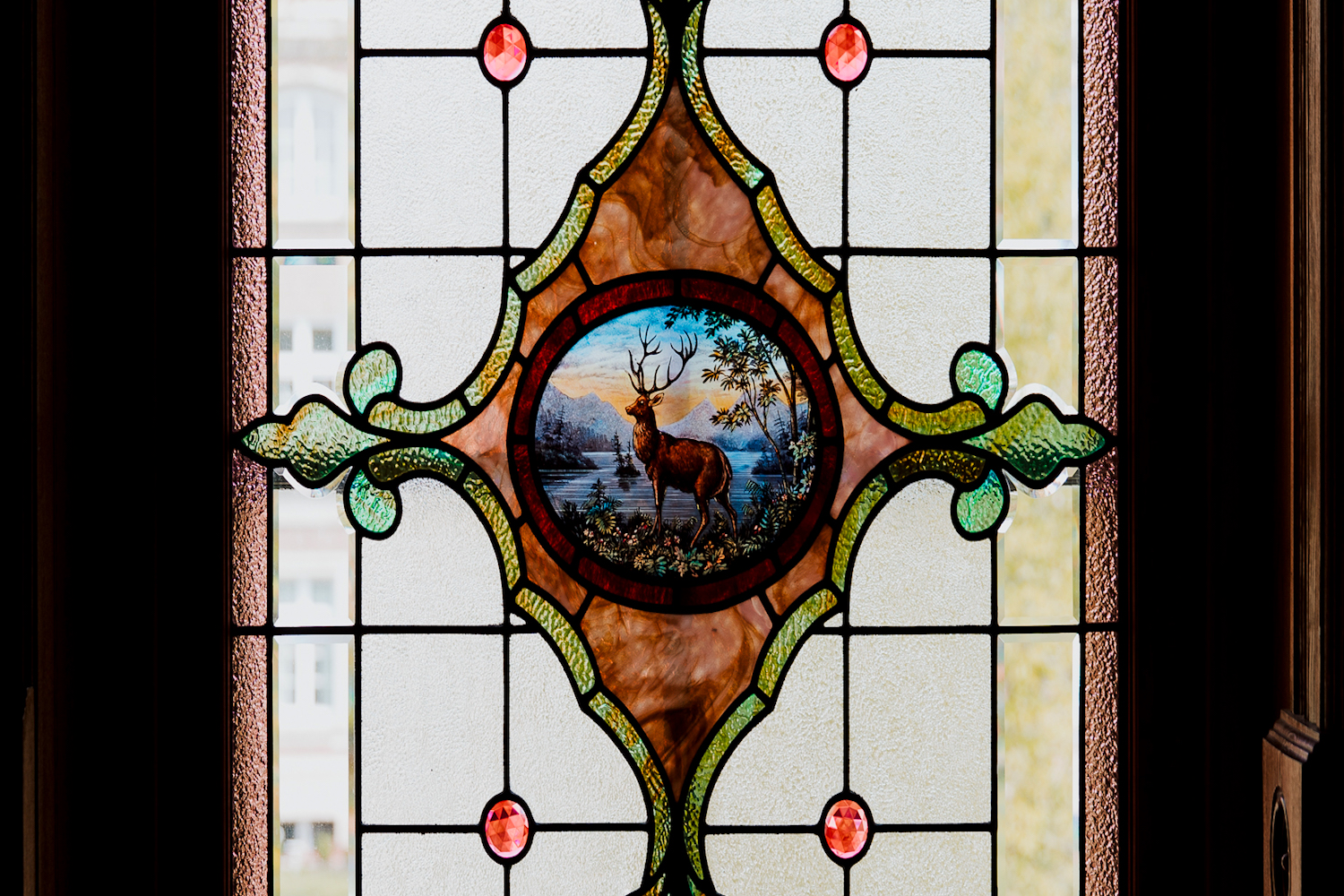 stained glass window