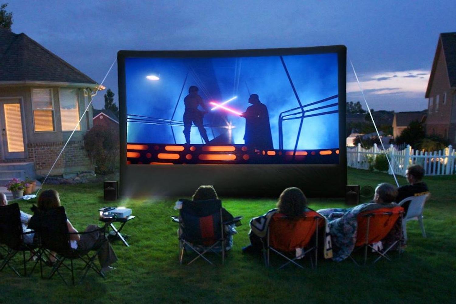 summer backyard party