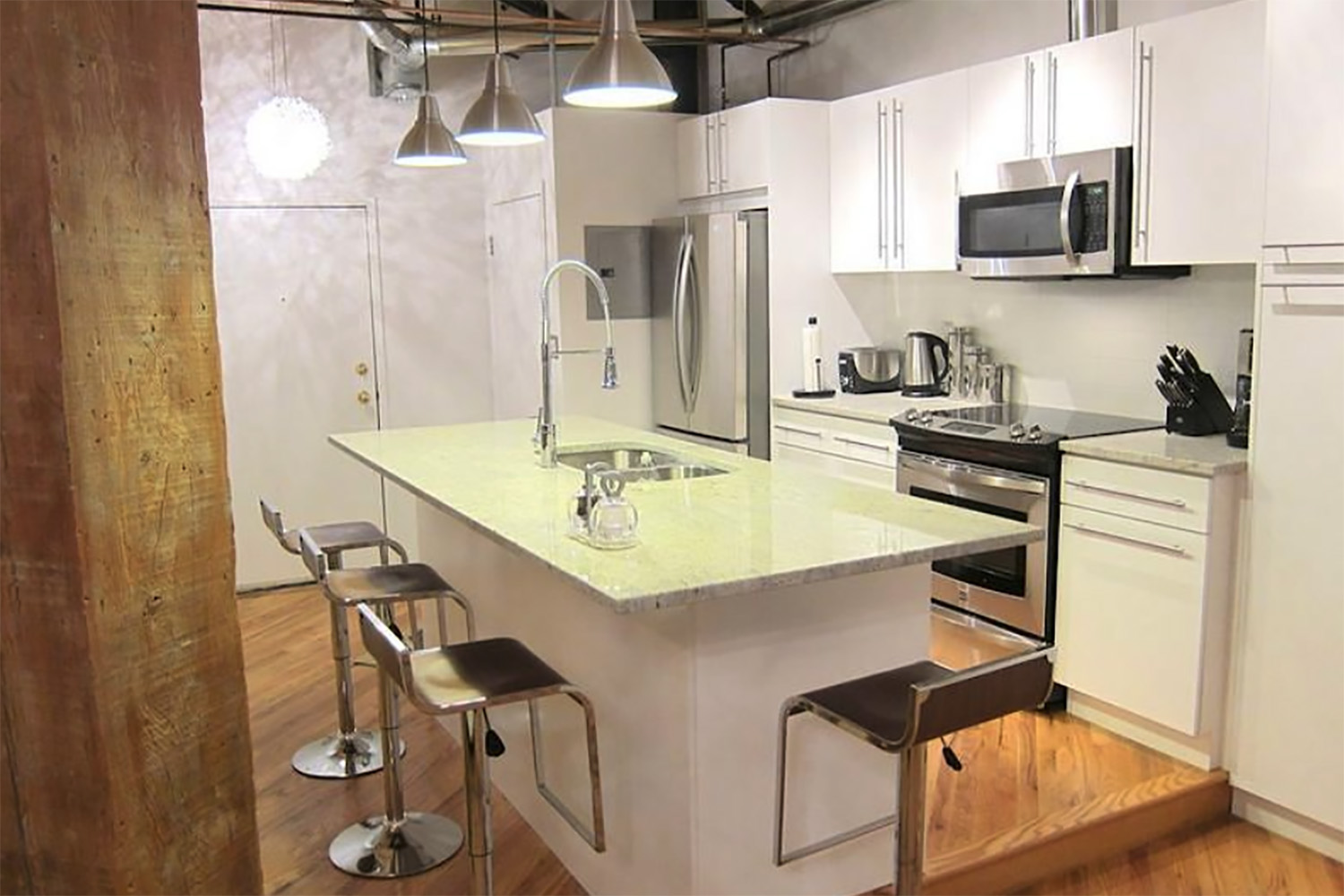 kitchen hudson lofts downtown calgary