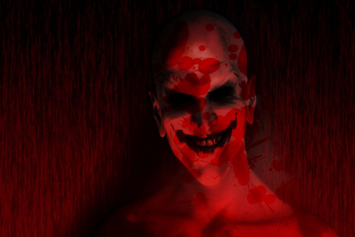 scary face