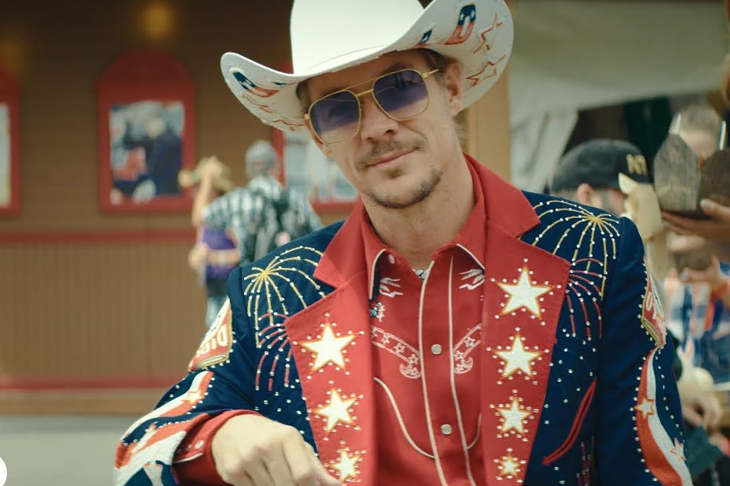 diplo jonas brothers lonely music video Calgary halloween costumes stampede