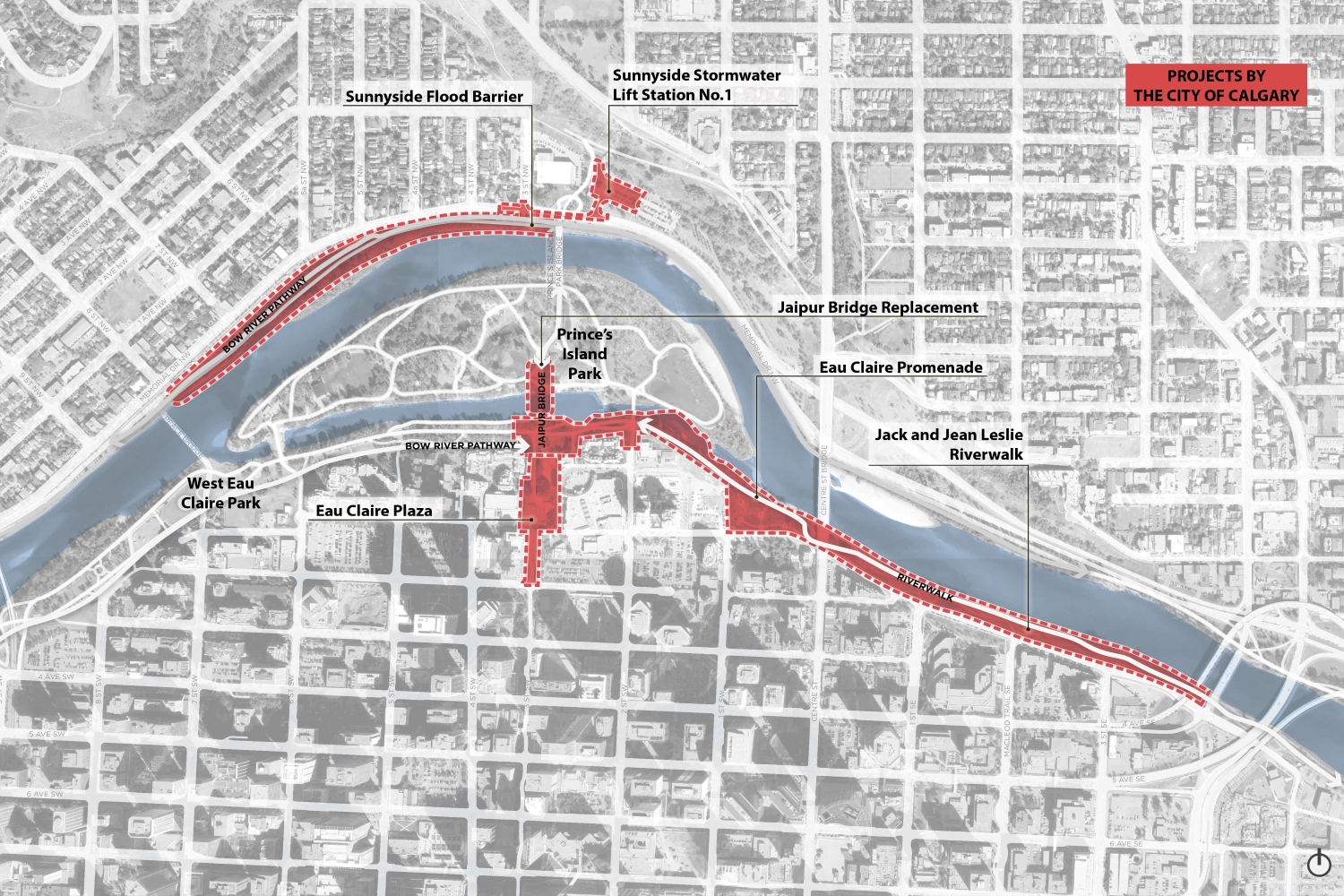 eau claire map