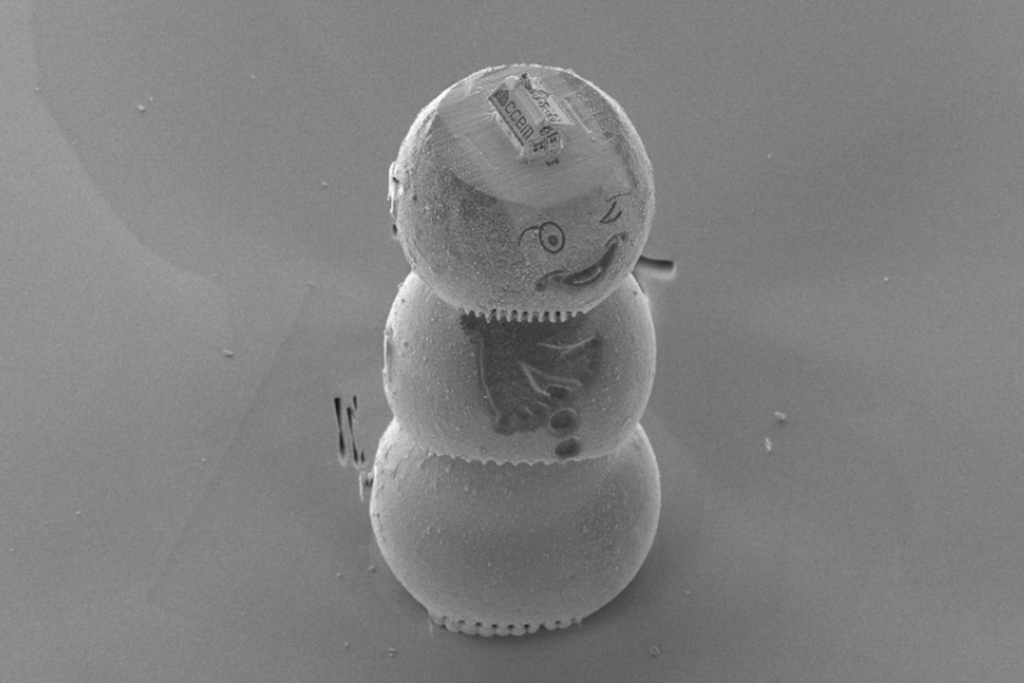 A Canadian Researcher Just Built The World’s Smallest Gingerbread House