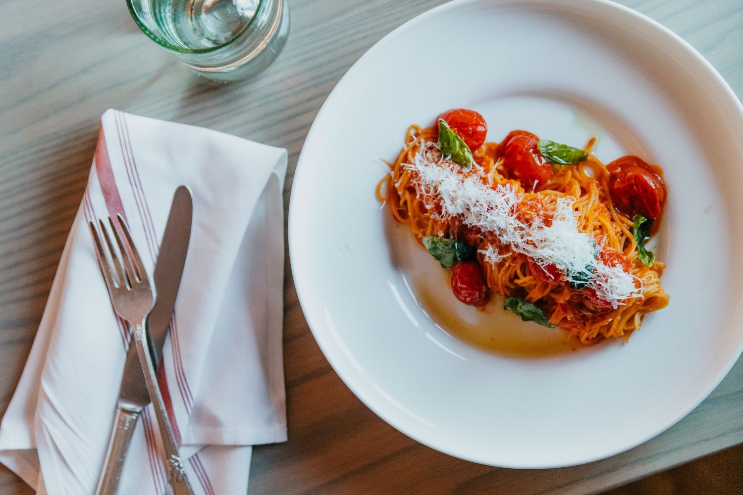 plate of pasta