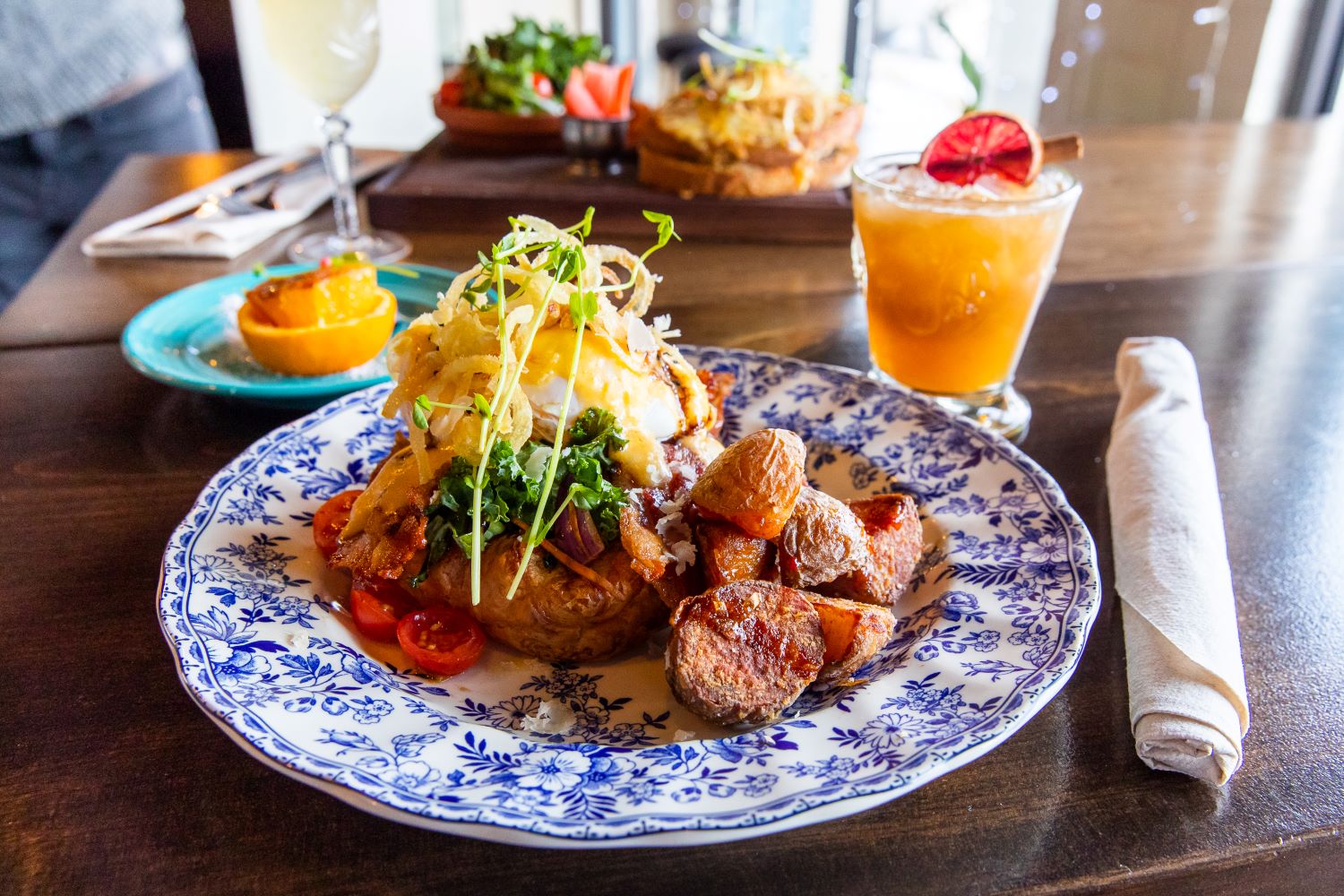 This Calgary Breakfast and cocktail bar is fit for a queen