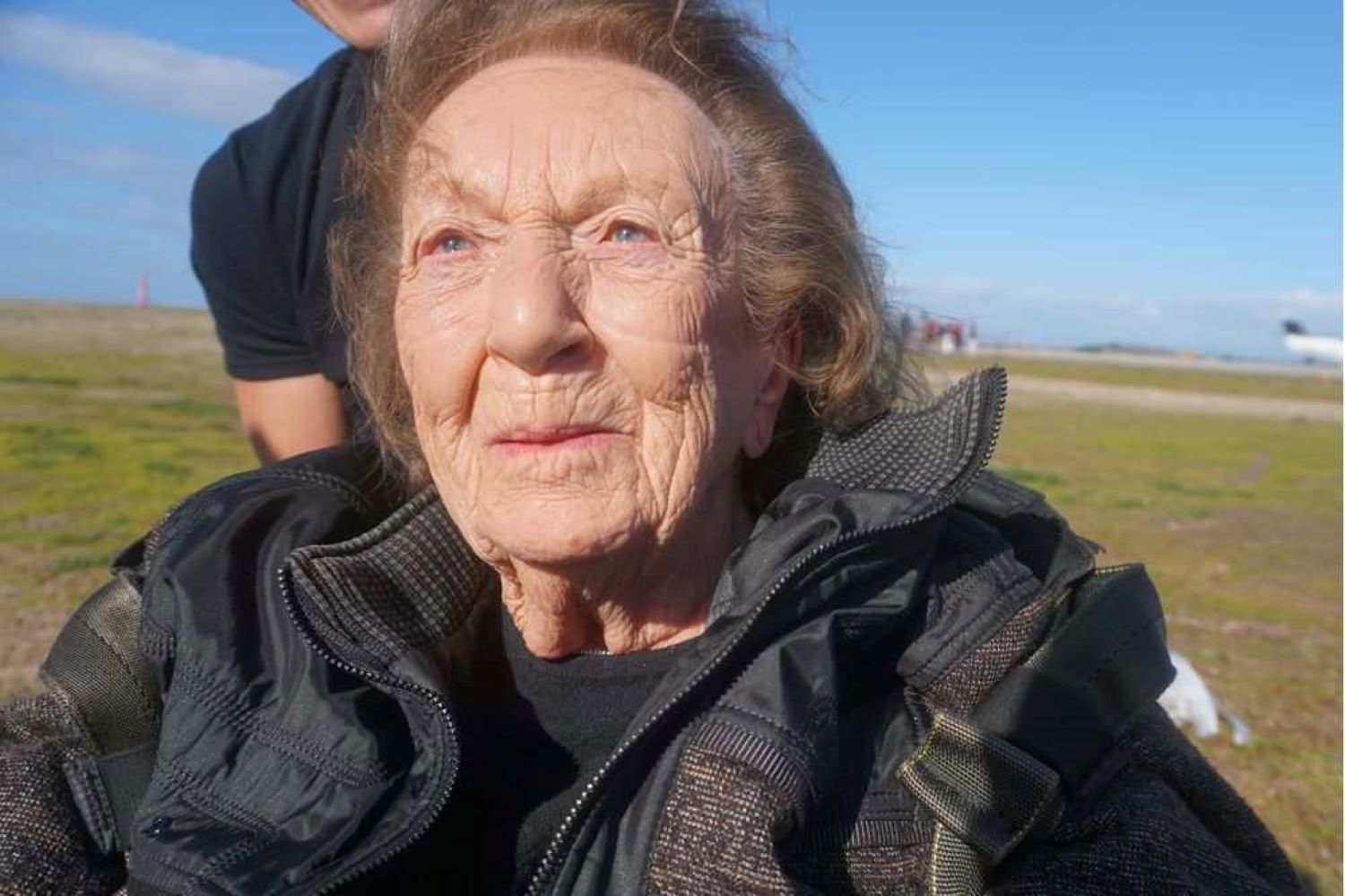 100 year old Calgary woman celebrates birthday with a 6,000 ft. Skydive
