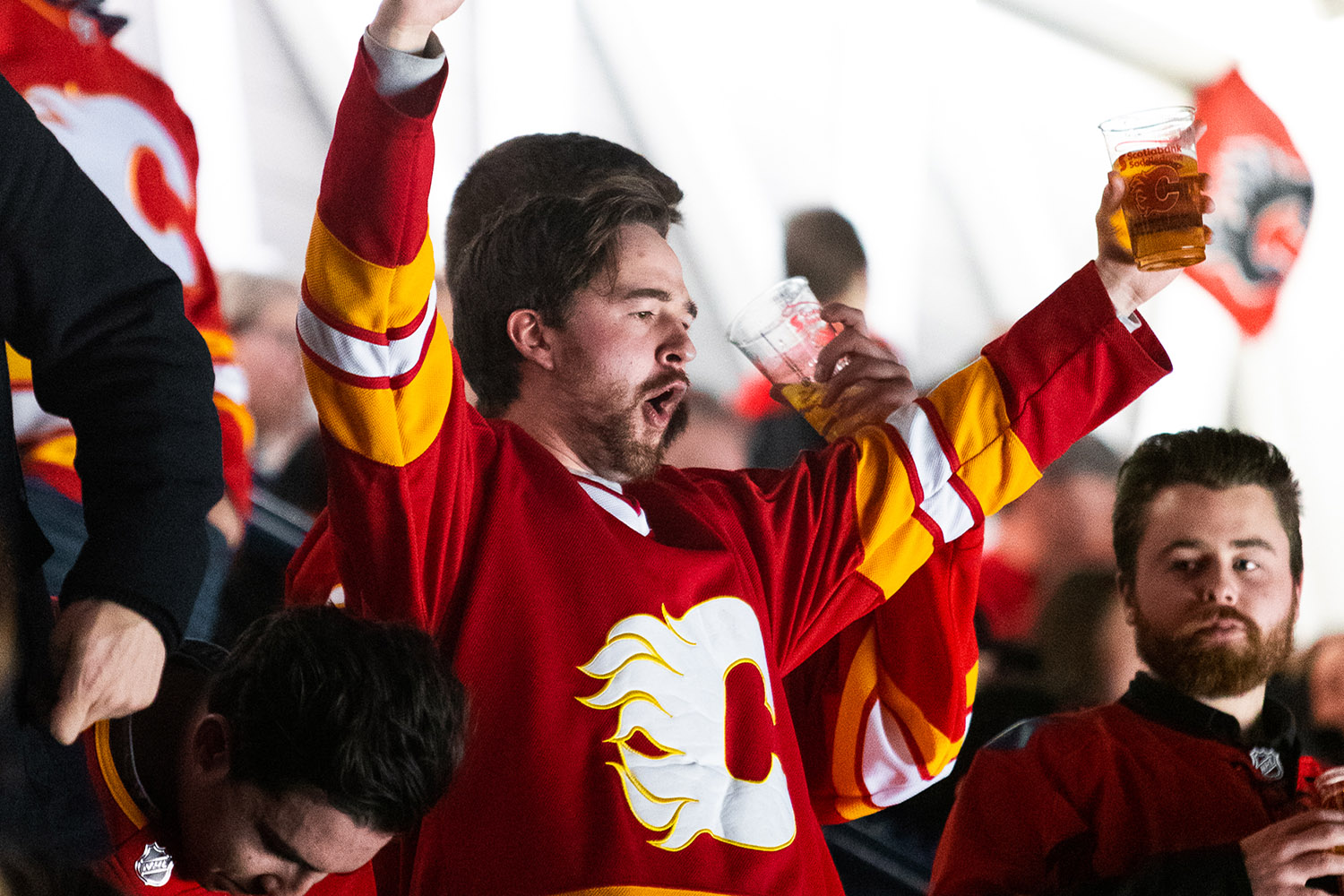 types of flames fans