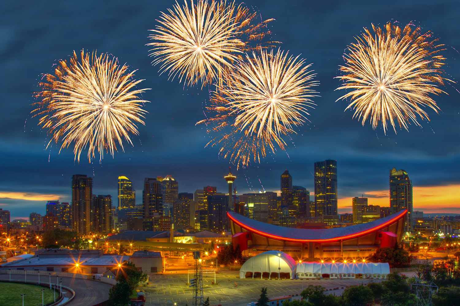 stampede fireworks things calgary