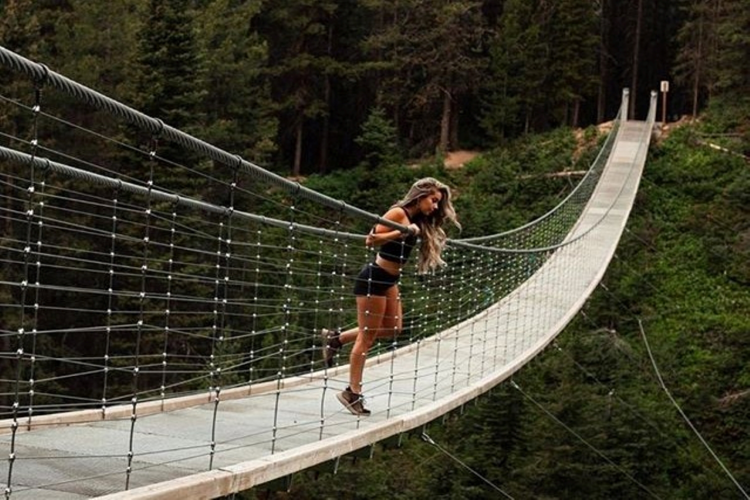 This bewitching suspension bridge is one of Alberta's best kept secrets