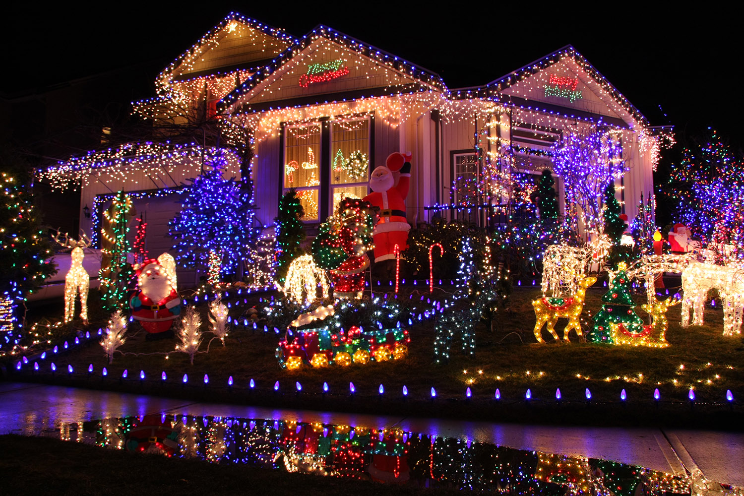 calgary christmas lights map