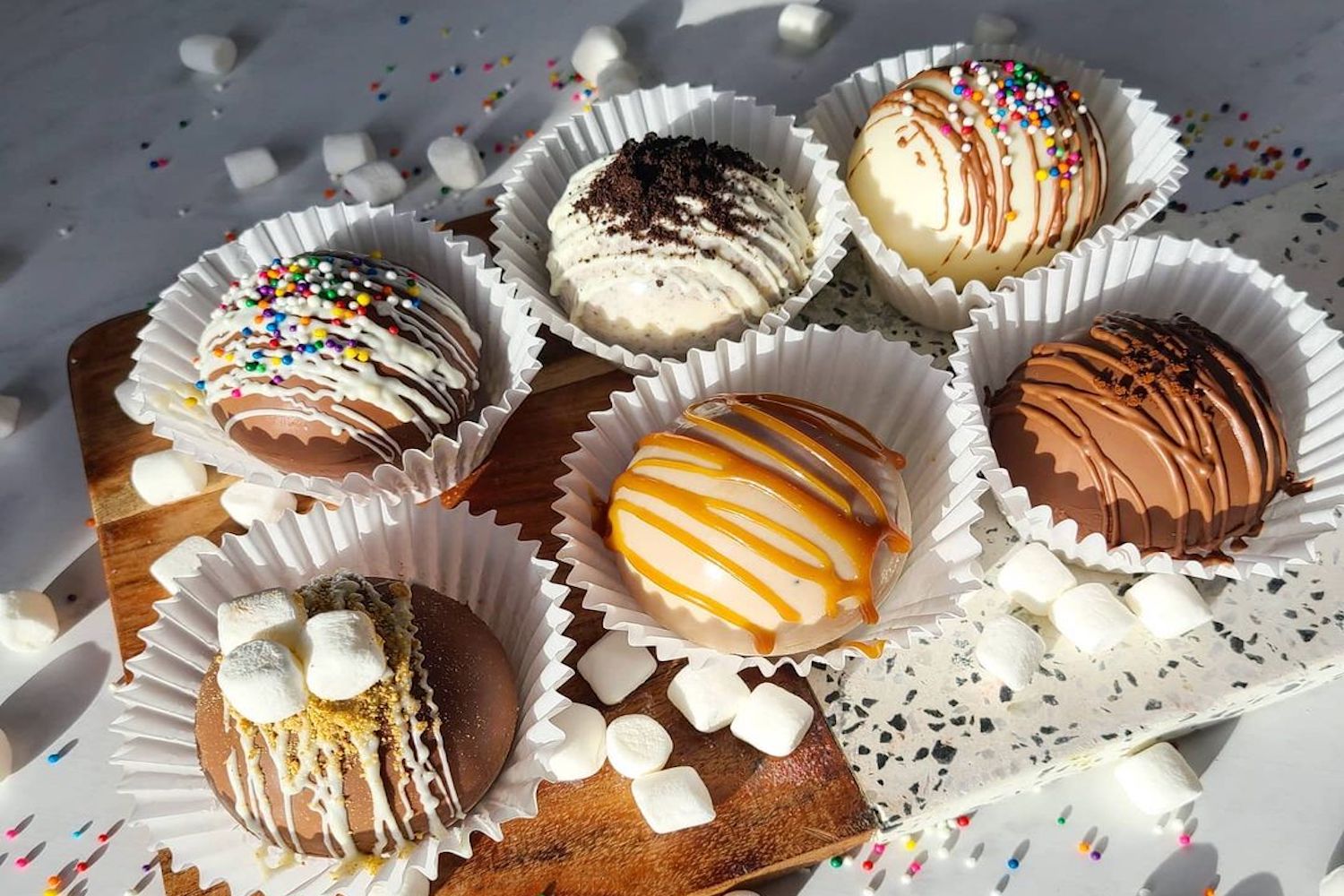 hot chocolate bombs
